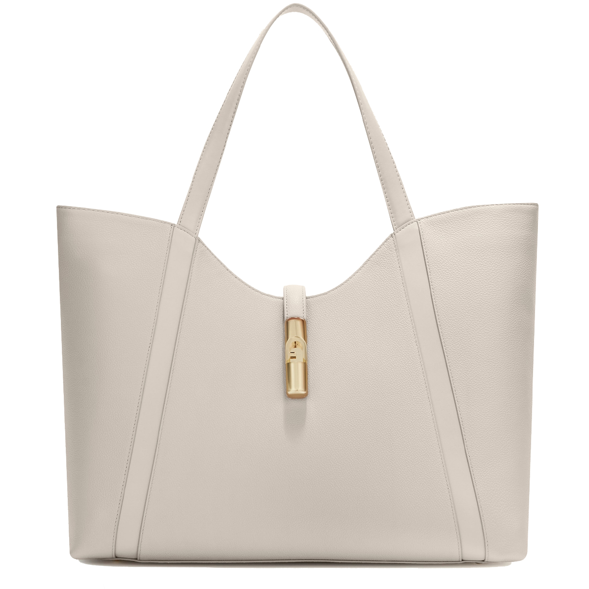 Furla Borsa a spalla Goccia XL Vaniglia - 1 Furla Borsa a spalla Goccia XL Vaniglia - 1