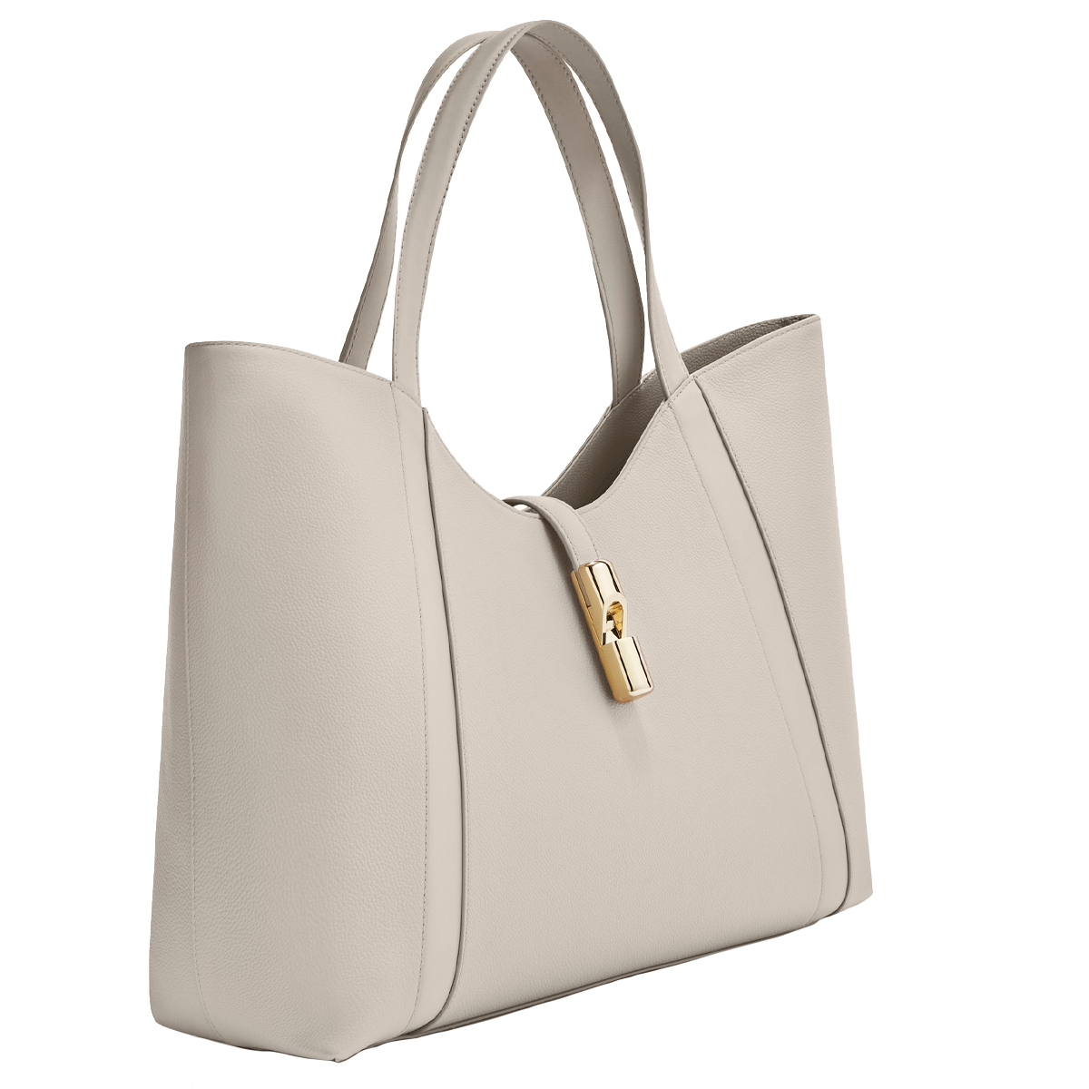 Furla Borsa a spalla Goccia XL Vaniglia - 6 Furla Borsa a spalla Goccia XL Vaniglia - 6