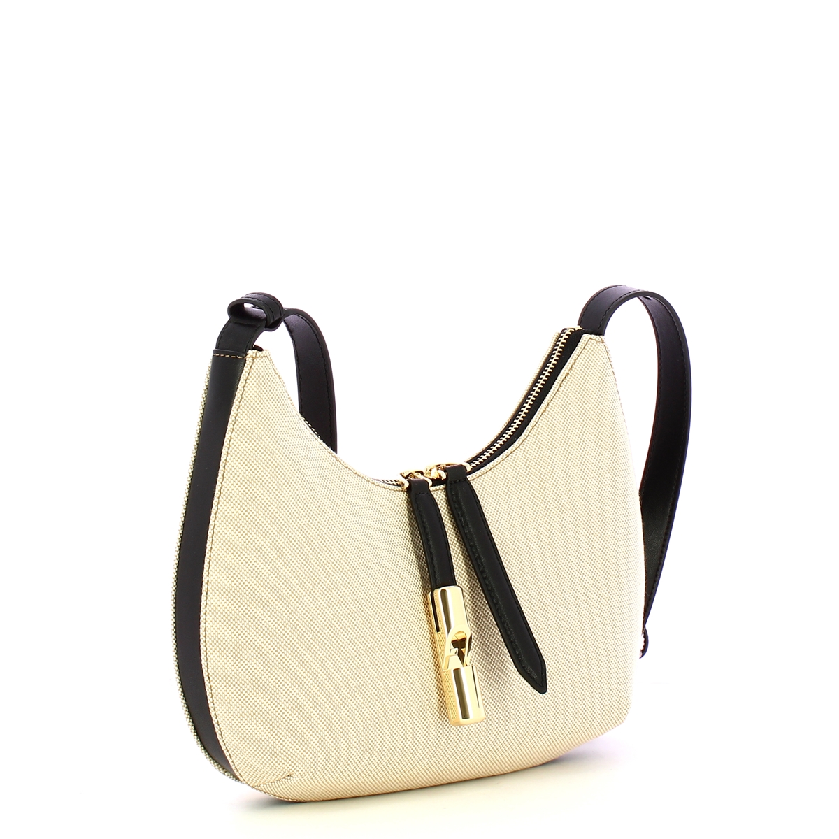 Furla Tracolla Goccia S Natural Nero - 2