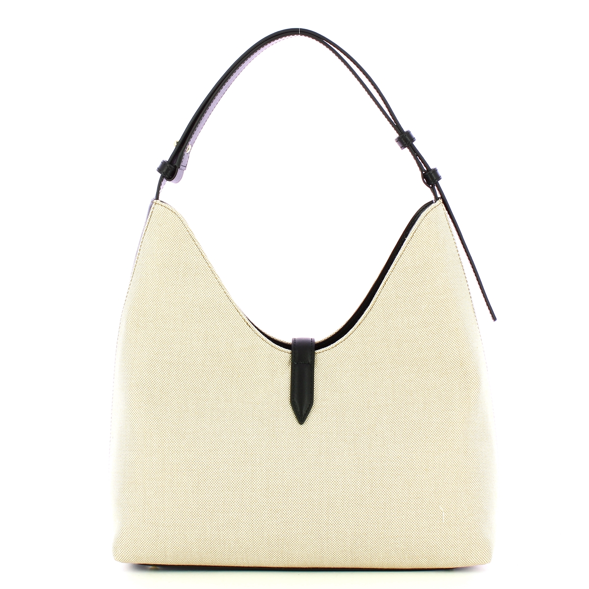 Furla Borsa a spalla Goccia M Natural Nero - 3 Furla Borsa a spalla Goccia M Natural Nero - 3
