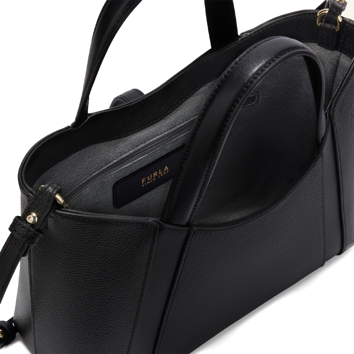 Furla Borsa a mano Goccia S Nero - 5 Furla Borsa a mano Goccia S Nero - 5