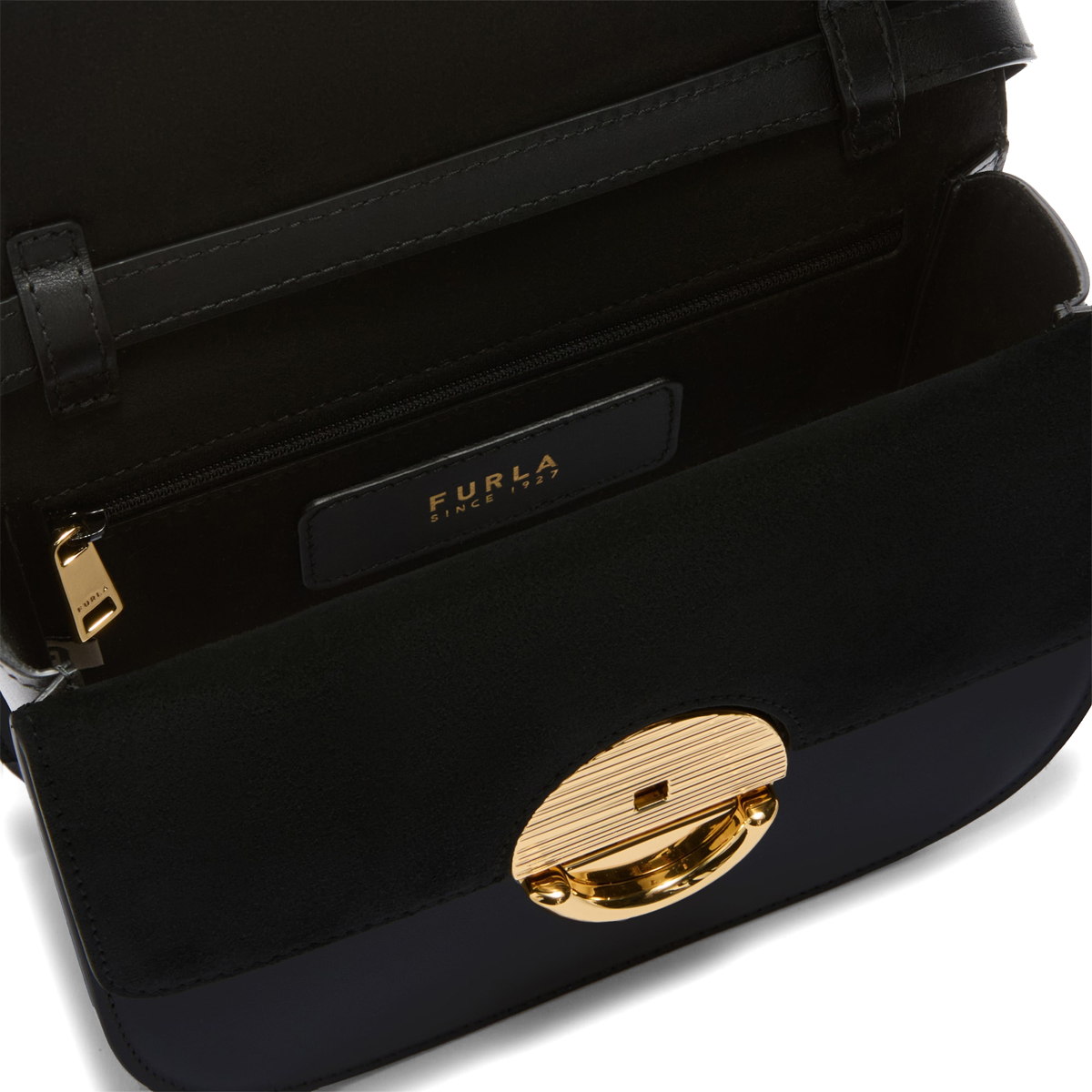 Furla Mini Borsa a bandoliera Sfera Round Nero - 5 Furla Mini Borsa a bandoliera Sfera Round Nero - 5