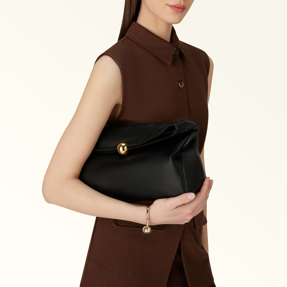 Furla Pochette Sfera Soft M Nero - 6 Furla Pochette Sfera Soft M Nero - 6