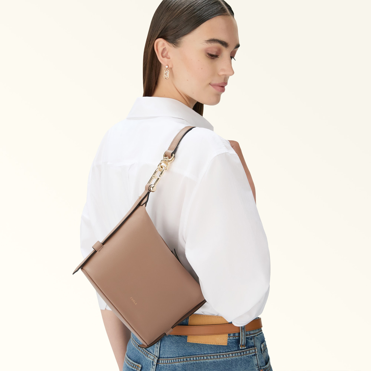 Furla Mini Borsa a mano Nuvola Greige - 6