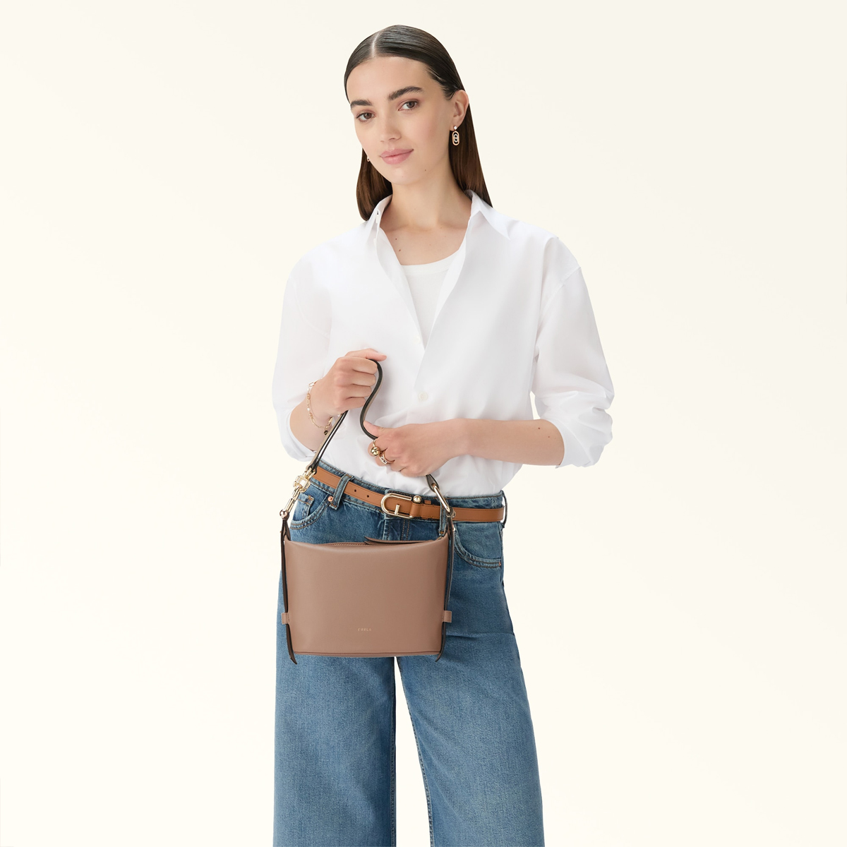 Furla Mini Borsa a mano Nuvola Greige - 7