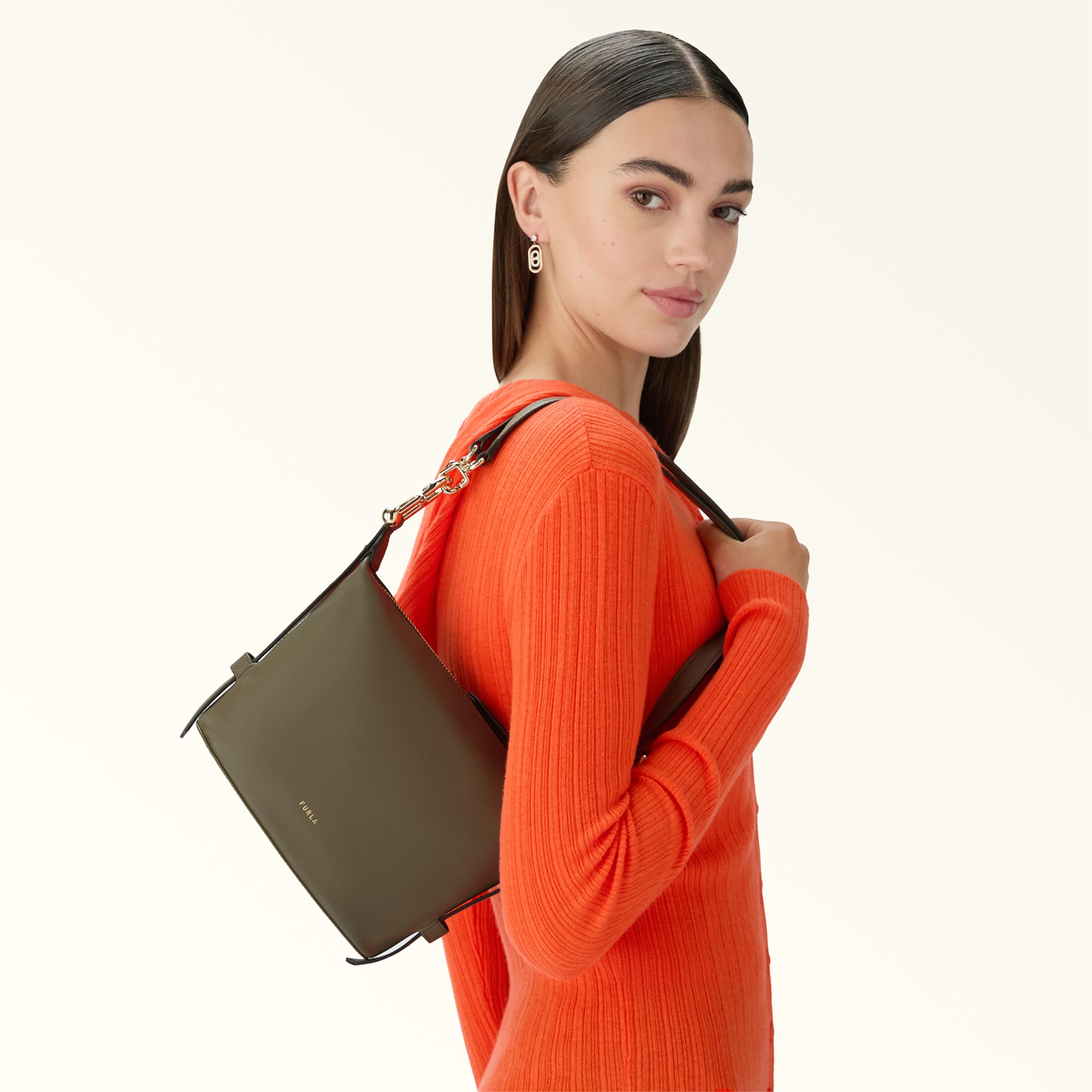 Furla Mini Borsa a mano Nuvola Sage - 5 Furla Mini Borsa a mano Nuvola Sage - 5