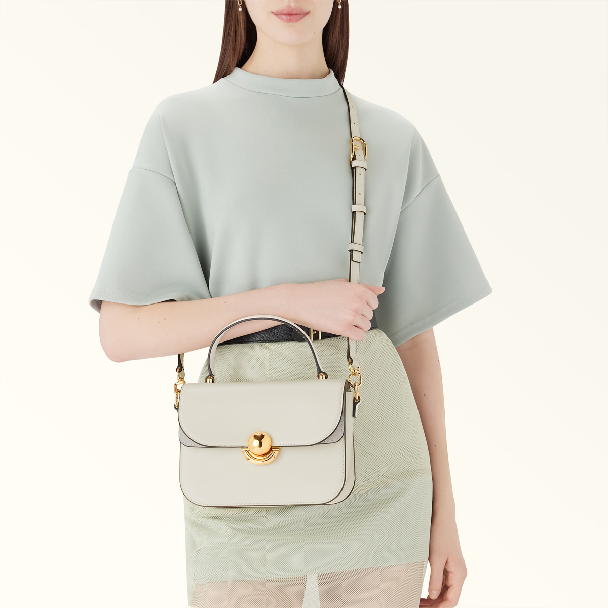 Furla Borsa a mano Sfera S Panna - 6 Furla Borsa a mano Sfera S Panna - 6