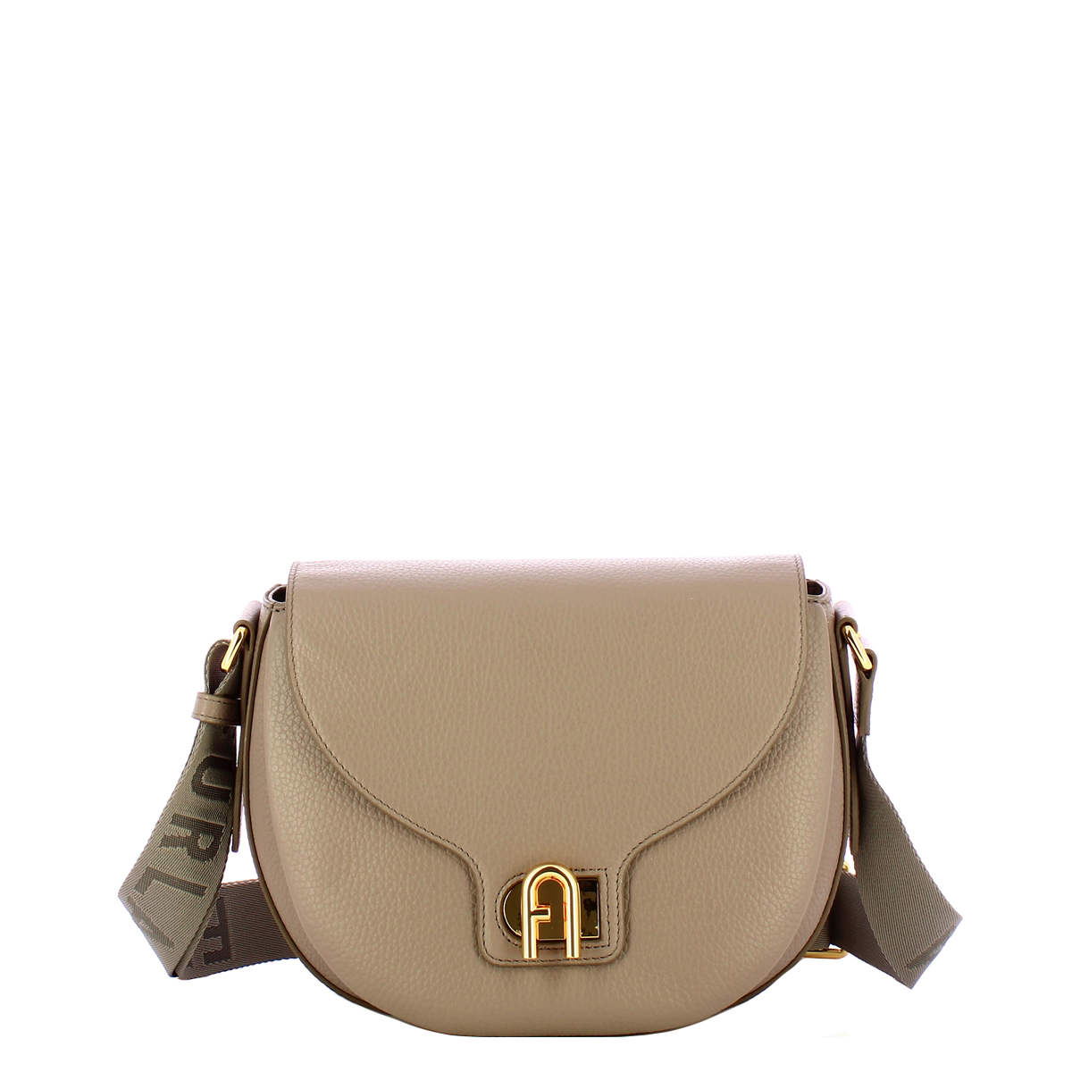 Furla Borsa a bandoliera Lotus S Stucco Gray Toni Stucco Gray - 1 Furla Borsa a bandoliera Lotus S Stucco Gray Toni Stucco Gray - 1