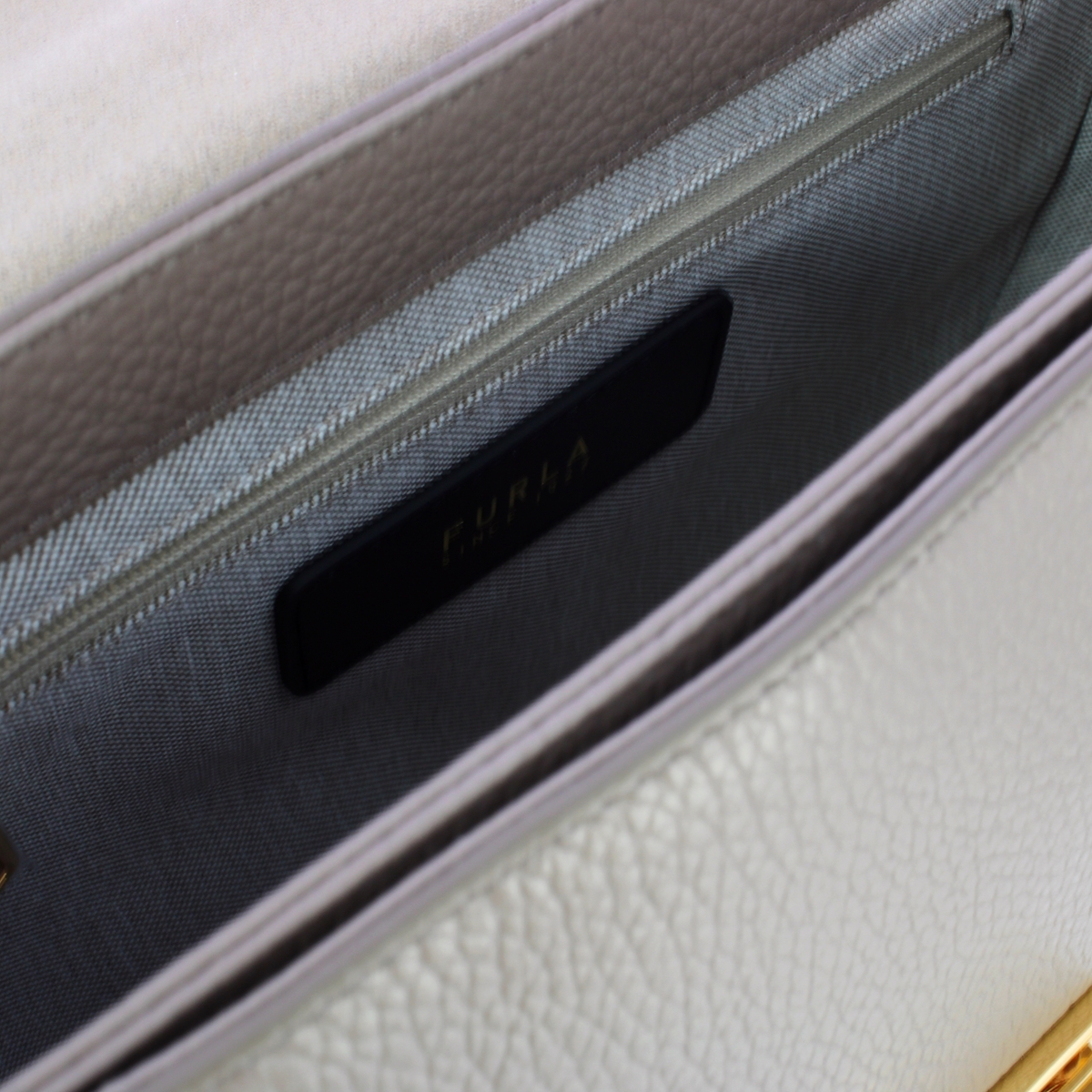 Furla Borsa a bandoliera Lotus S Stucco Gray Toni Stucco Gray - 4 Furla Borsa a bandoliera Lotus S Stucco Gray Toni Stucco Gray - 4
