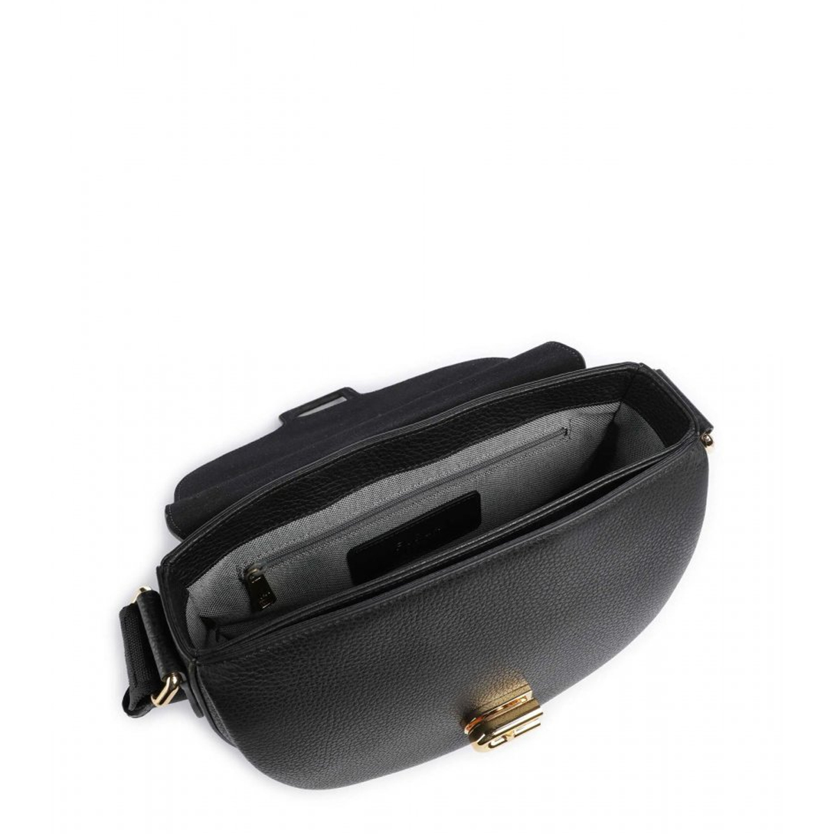 Furla Borsa a bandoliera Lotus S Nero Toni Nero - 4 Furla Borsa a bandoliera Lotus S Nero Toni Nero - 4