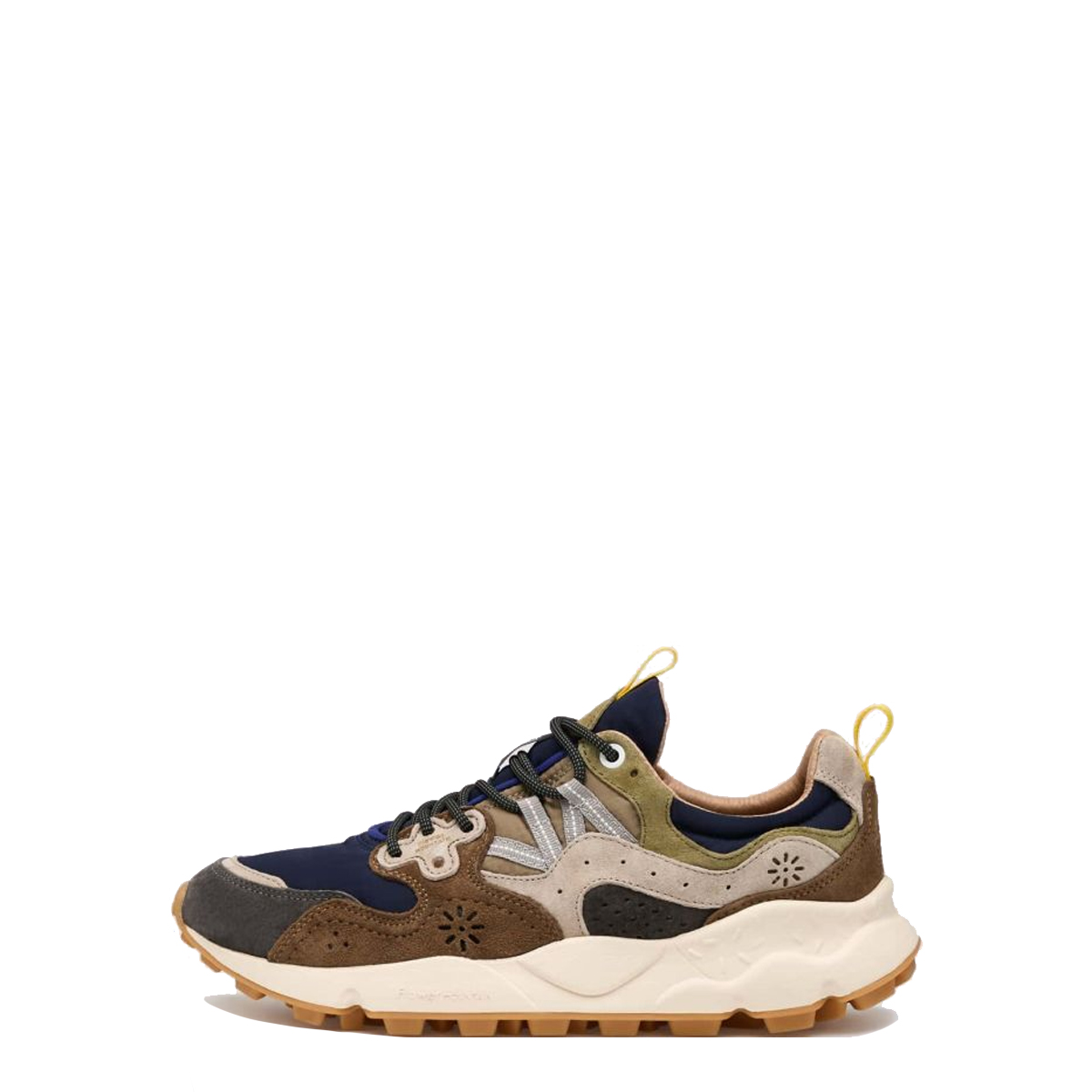 Flower Mountain Sneakers Uomo Yamano 3 Grey Blue - 1 Flower Mountain Sneakers Uomo Yamano 3 Grey Blue - 1
