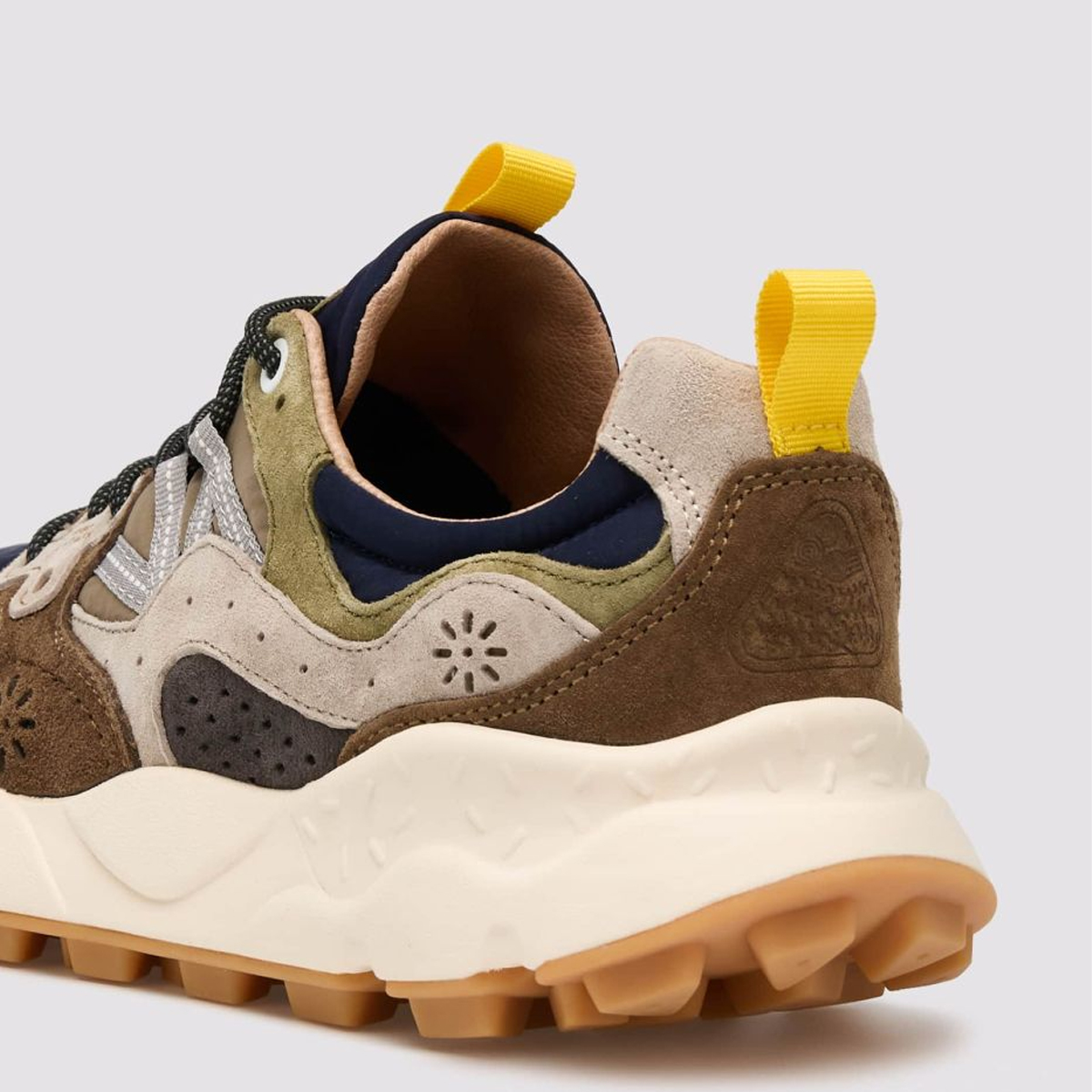 Flower Mountain Sneakers Uomo Yamano 3 Grey Blue - 5 Flower Mountain Sneakers Uomo Yamano 3 Grey Blue - 5