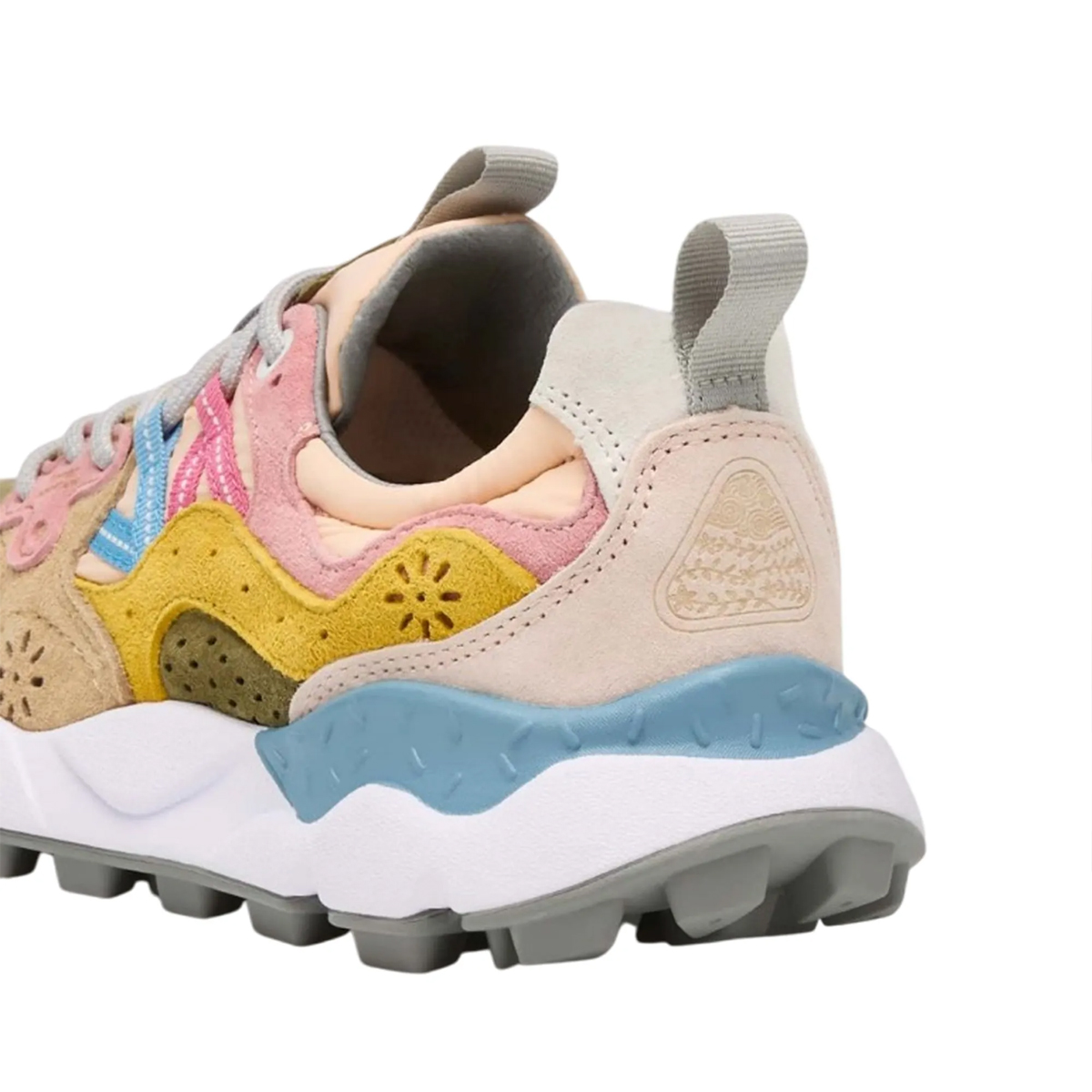 Flower Mountain Sneakers Donna Yamano 3 Dark Rose Chestnut - 4 Flower Mountain Sneakers Donna Yamano 3 Dark Rose Chestnut - 4