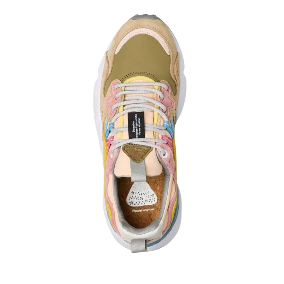 Flower Mountain Sneakers Donna Yamano 3 Dark Rose Chestnut - 5 Flower Mountain Sneakers Donna Yamano 3 Dark Rose Chestnut - 5