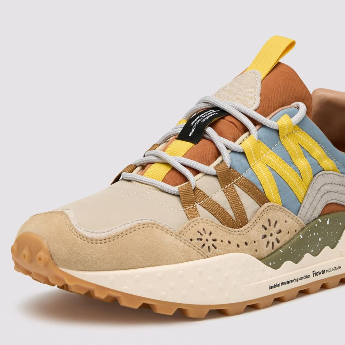 Flower Mountain Sneakers Uomo Washi Sand Grey - 4 Flower Mountain Sneakers Uomo Washi Sand Grey - 4