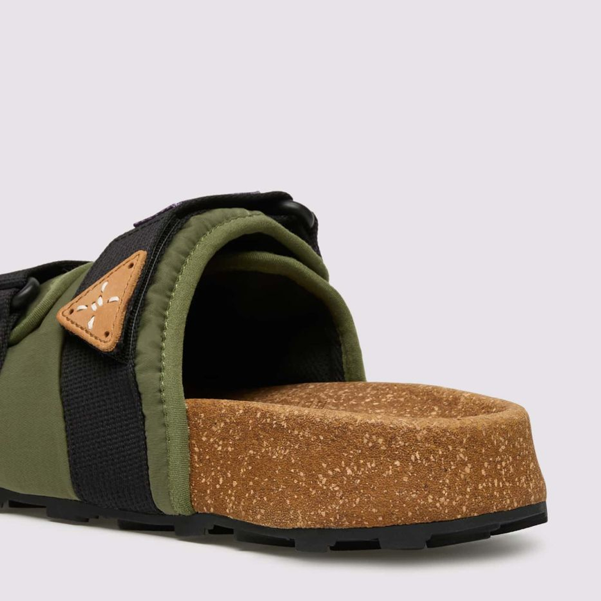 Flower Mountain Slippers Niwa Kaki Black - 5 Flower Mountain Slippers Niwa Kaki Black - 5
