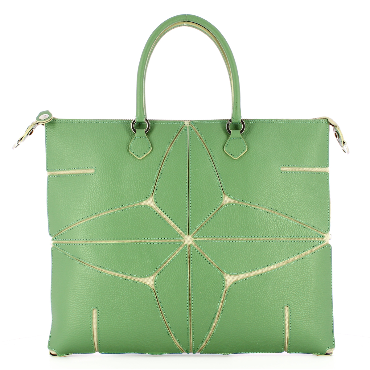 Gabs Borsa a mano Sterlizia Plus L Flower Shiny Tea Verde - 1 Gabs Borsa a mano Sterlizia Plus L Flower Shiny Tea Verde - 1