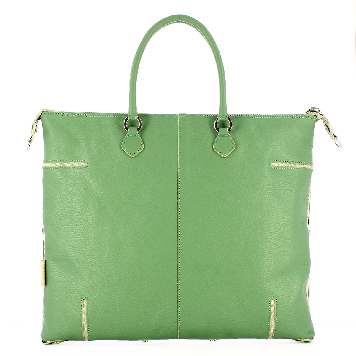 Gabs Borsa a mano Sterlizia Plus L Flower Shiny Tea Verde - 3 Gabs Borsa a mano Sterlizia Plus L Flower Shiny Tea Verde - 3