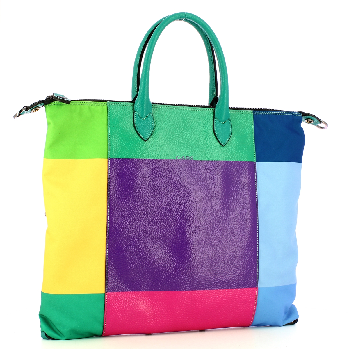 Gabs Borsa G3 Plus L St. Pop Geometrico Viola - 2 Gabs Borsa G3 Plus L St. Pop Geometrico Viola - 2