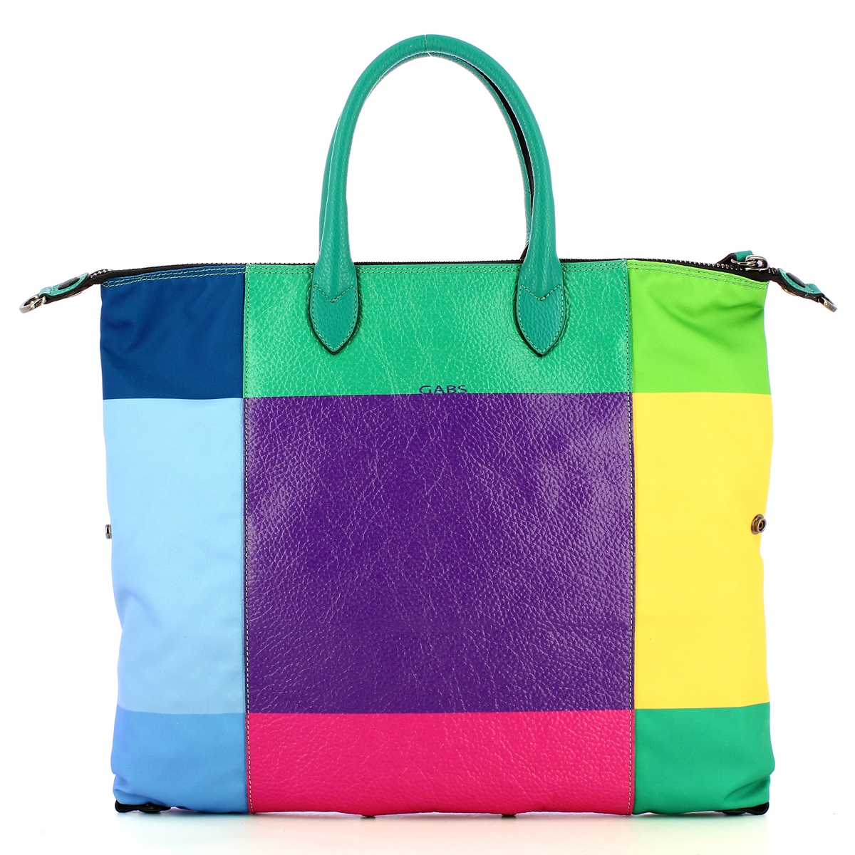 Gabs Borsa G3 Plus L St. Pop Geometrico Viola - 3 Gabs Borsa G3 Plus L St. Pop Geometrico Viola - 3