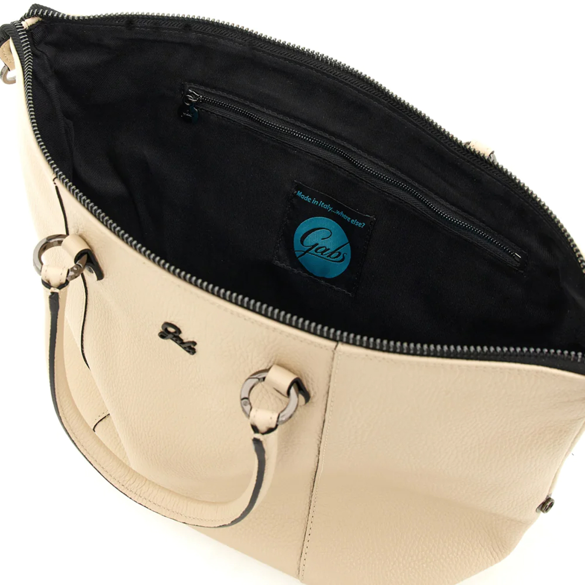 Gabs Borsa G3 Plus L Bull Black Ecru - 12 Gabs Borsa G3 Plus L Bull Black Ecru - 12