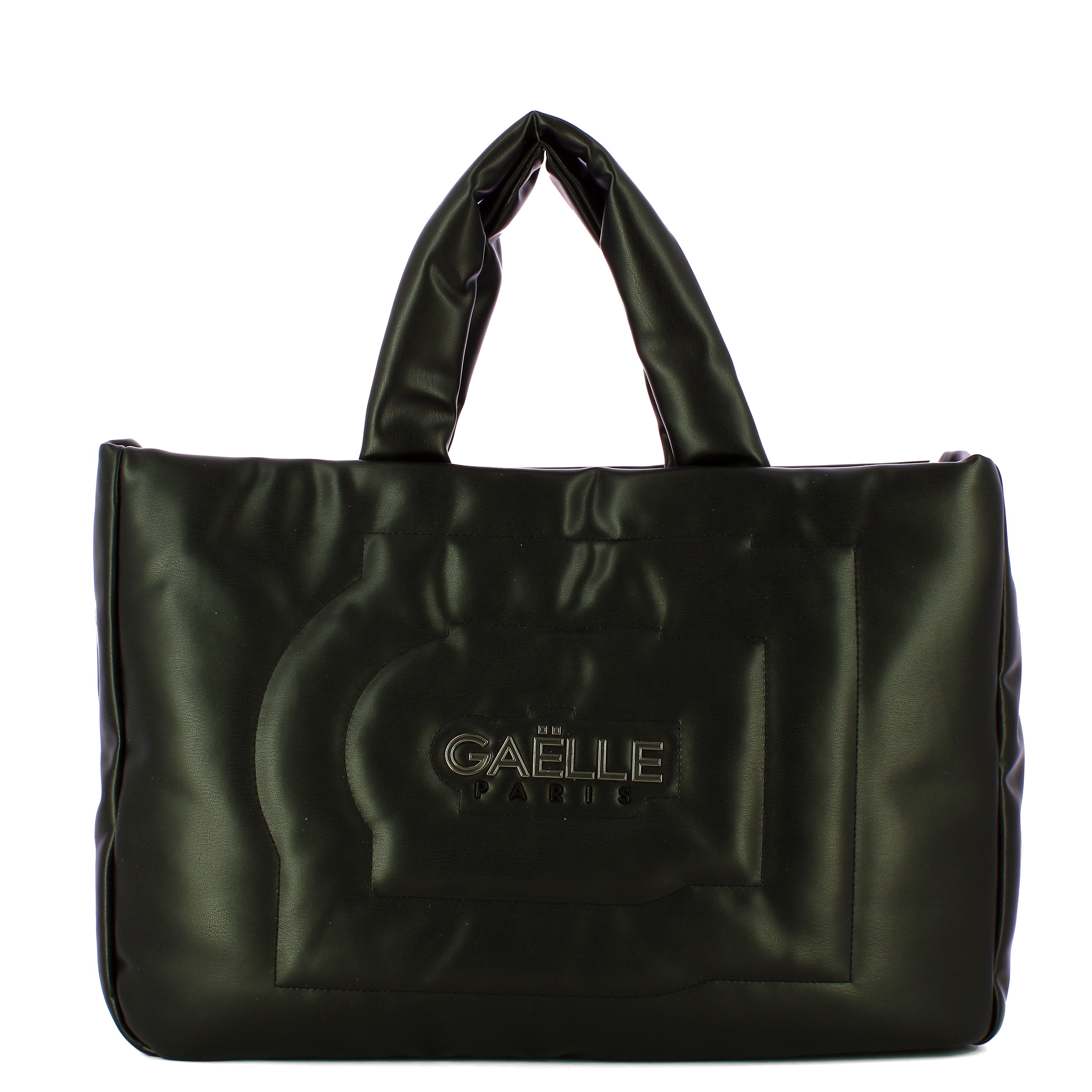 Gaëlle Maxi Borsa a mano Matelassè Puffer Nero - 1 Gaëlle Maxi Borsa a mano Matelassè Puffer Nero - 1