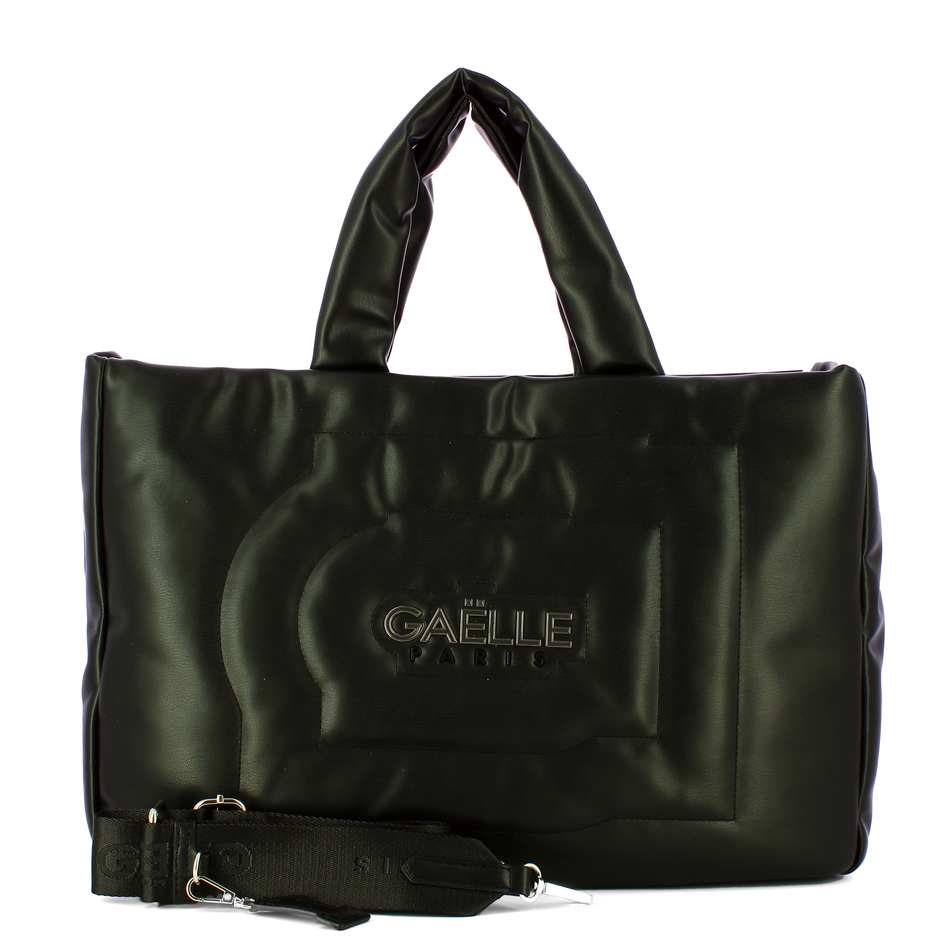 Gaëlle Maxi Borsa a mano Matelassè Puffer Nero - 4 Gaëlle Maxi Borsa a mano Matelassè Puffer Nero - 4
