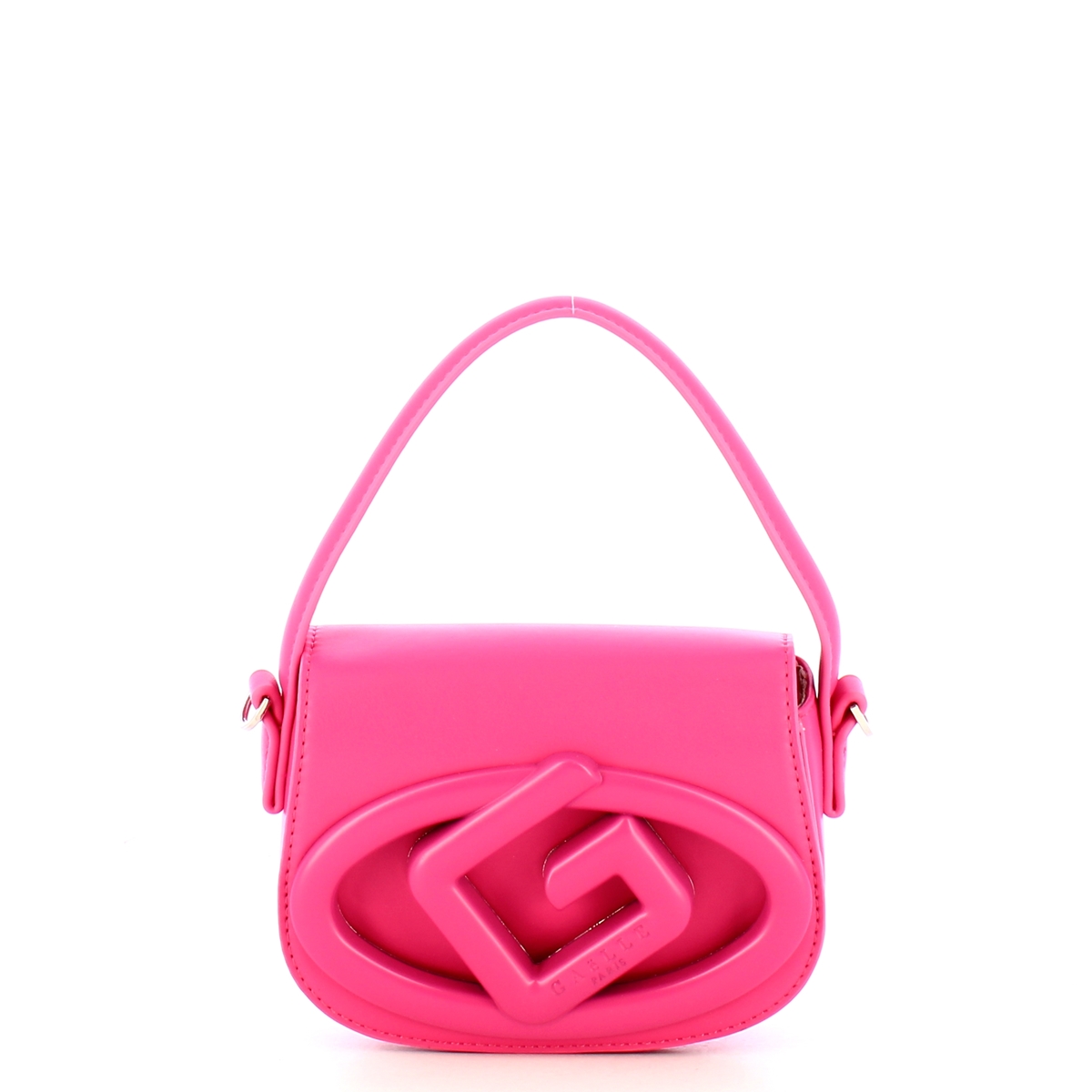 Gaëlle Borsetta a mano Mini Maxi G Fucsia - 1 Gaëlle Borsetta a mano Mini Maxi G Fucsia - 1