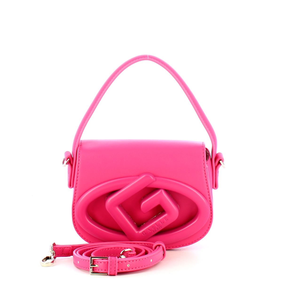Gaëlle Borsetta a mano Mini Maxi G Fucsia - 4 Gaëlle Borsetta a mano Mini Maxi G Fucsia - 4