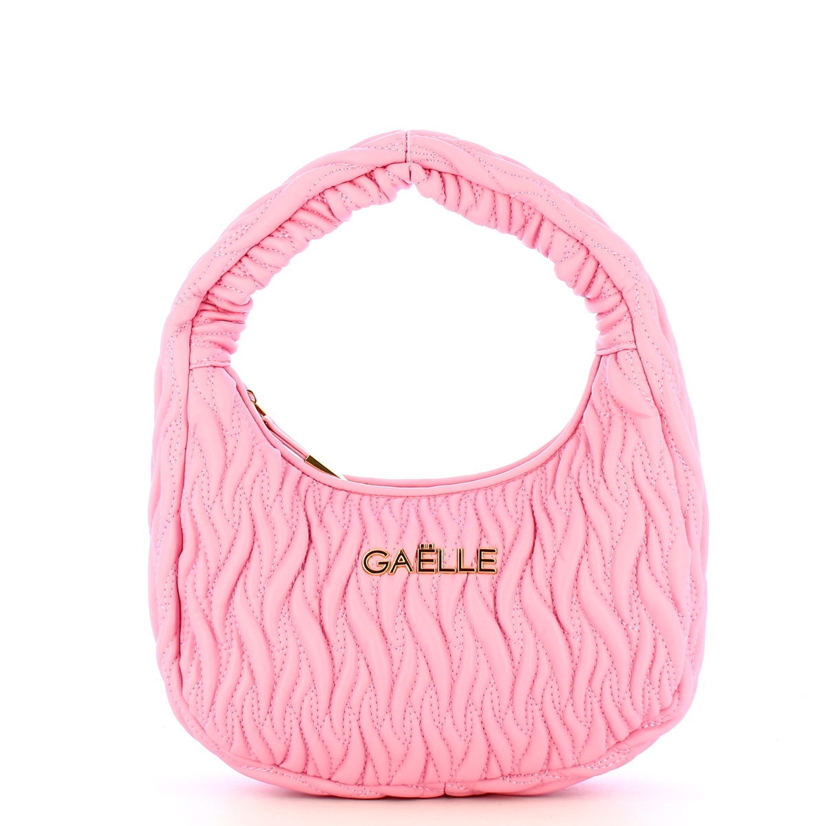 Gaëlle Maxi Hobo Plissé Rosa - 1 Gaëlle Maxi Hobo Plissé Rosa - 1