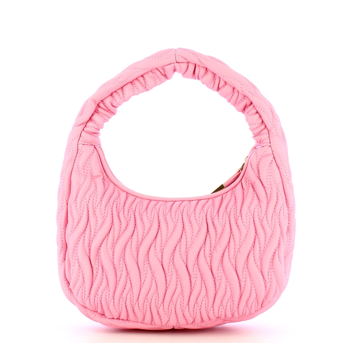Gaëlle Maxi Hobo Plissé Rosa - 3 Gaëlle Maxi Hobo Plissé Rosa - 3