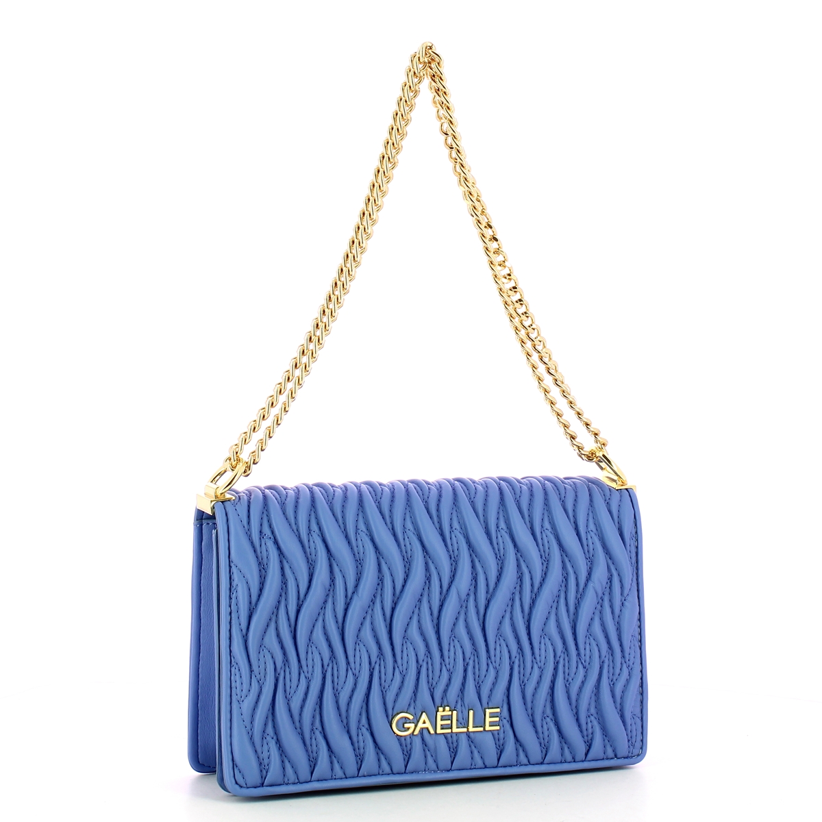 Gaëlle Borsa Reg Shoulder Strap Plissé Lilla - 4 Gaëlle Borsa Reg Shoulder Strap Plissé Lilla - 4
