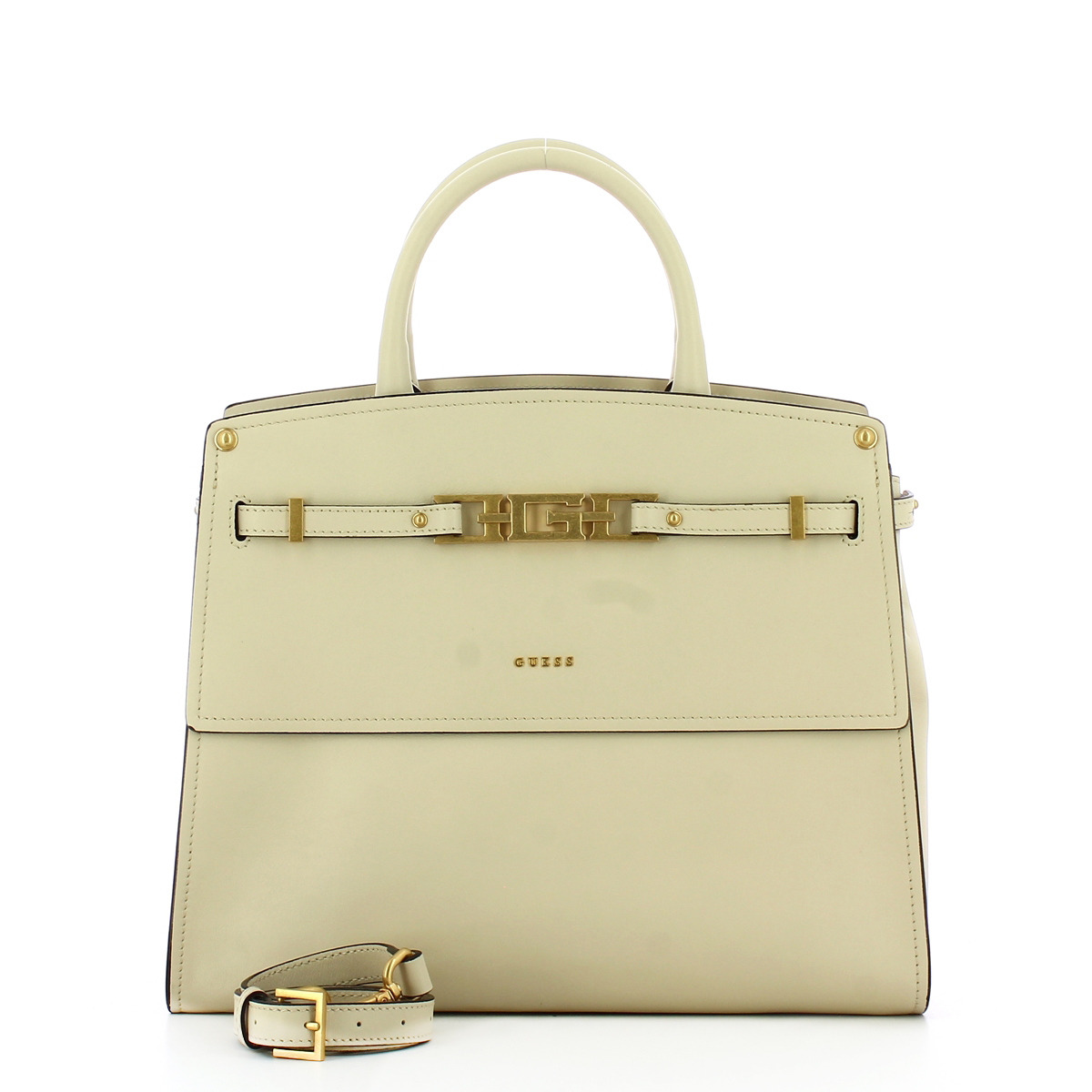 Guess Borsa a mano in pelle Cristina Ivory - 4 Guess Borsa a mano in pelle Cristina Ivory - 4