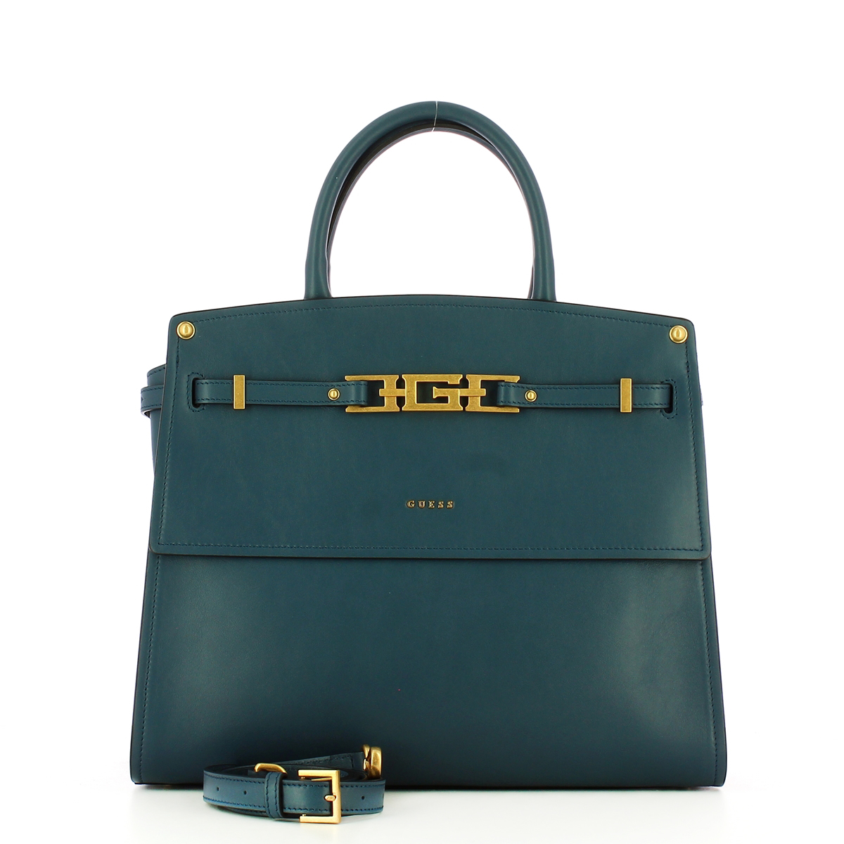 Guess Borsa a mano in pelle Cristina Jeans - 4 Guess Borsa a mano in pelle Cristina Jeans - 4