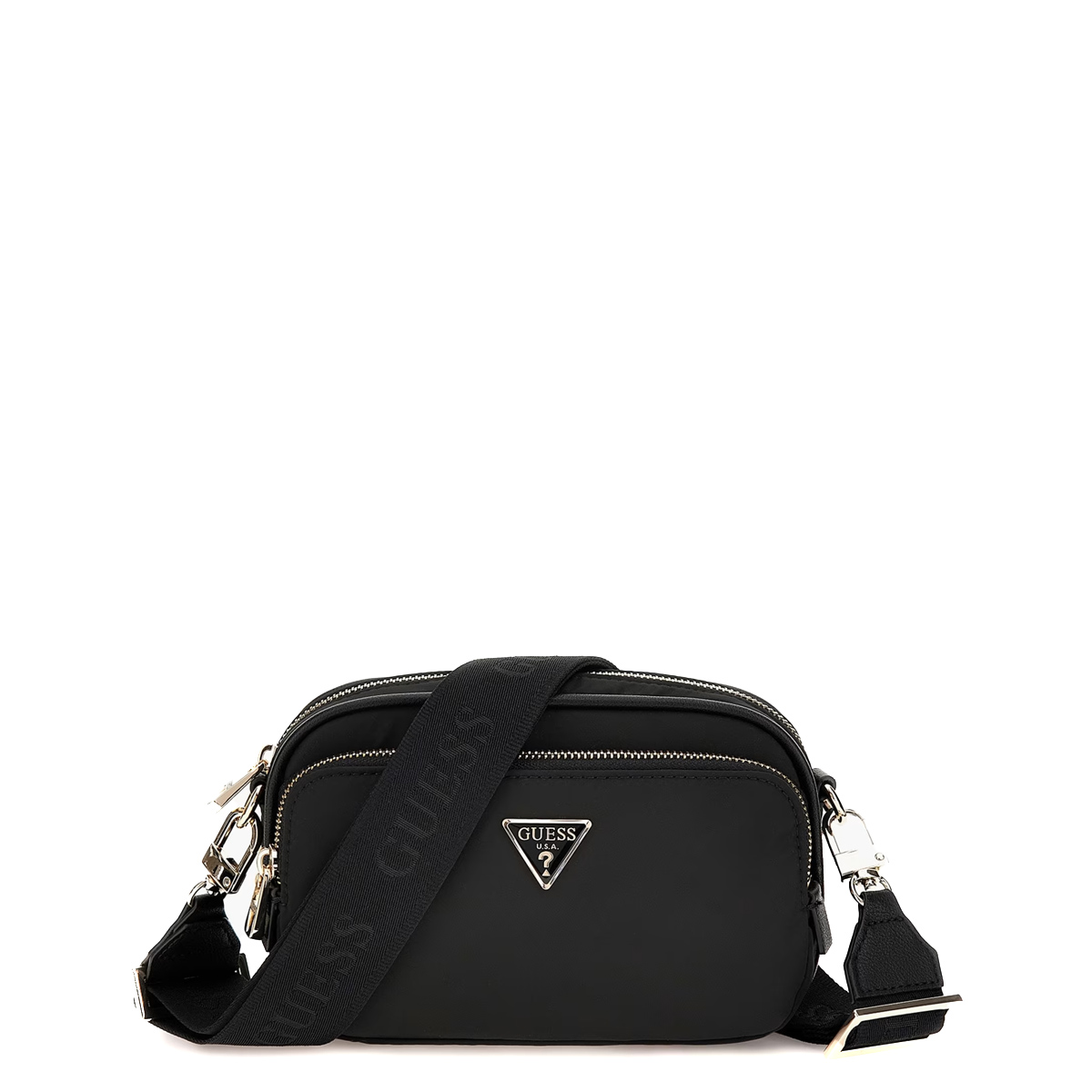Guess Borsa a tracolla Eco Gemma Black - 1 Guess Borsa a tracolla Eco Gemma Black - 1