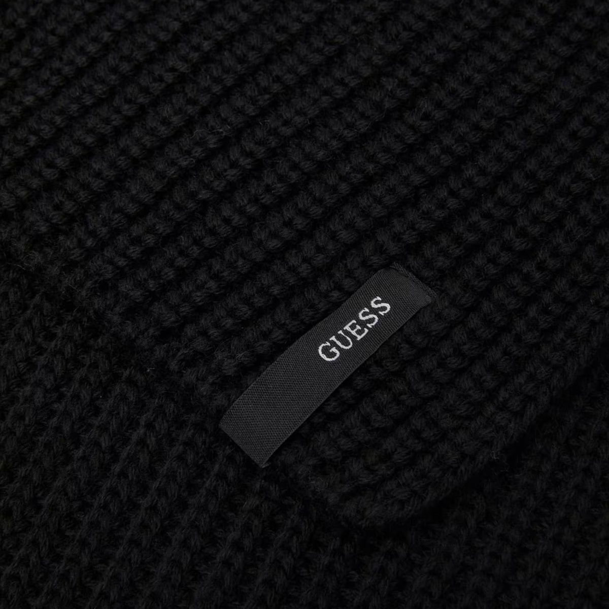 Guess Sciarpa lavorata a maglia Black - 2 Guess Sciarpa lavorata a maglia Black - 2