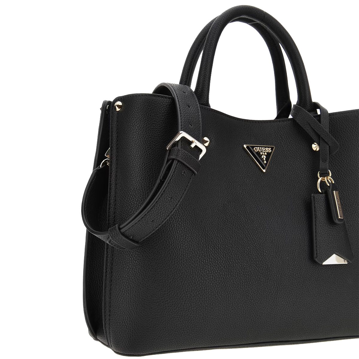 Guess Borsa a mano Meridian con borchie Black - 3 Guess Borsa a mano Meridian con borchie Black - 3