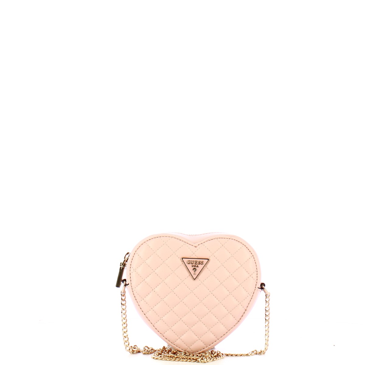 Guess Mini Borsa a tracolla Rianee Cuore Pale Pink - 1 Guess Mini Borsa a tracolla Rianee Cuore Pale Pink - 1
