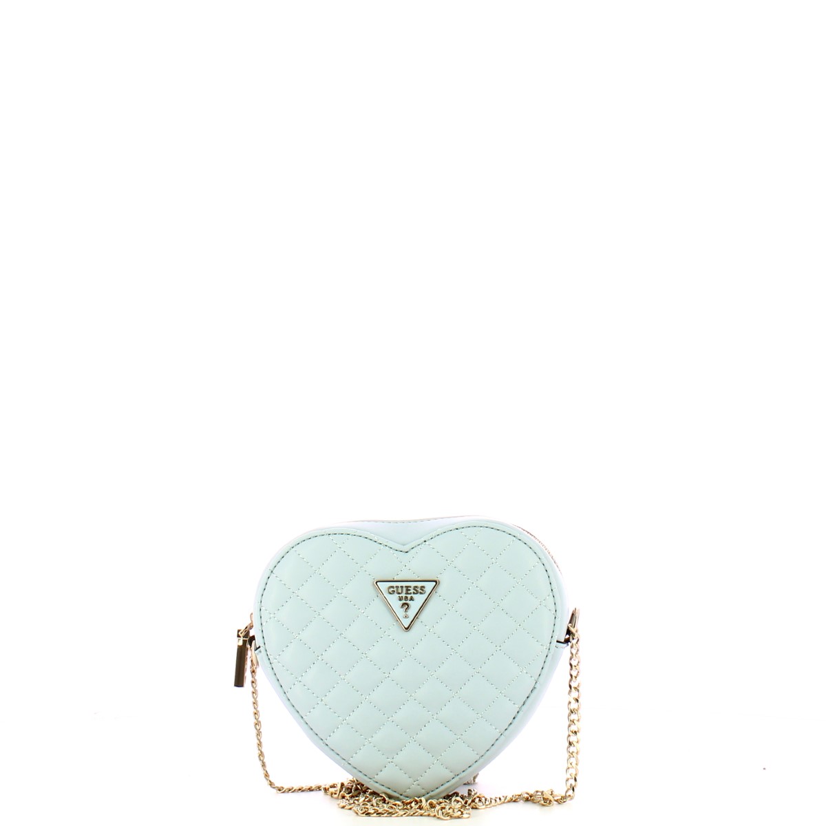 Guess Mini Borsa a tracolla Rianee Cuore Sky Blue - 1 Guess Mini Borsa a tracolla Rianee Cuore Sky Blue - 1