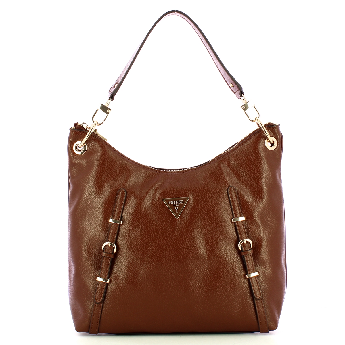Guess Hobo Bag Levia Large Chocolate - 1