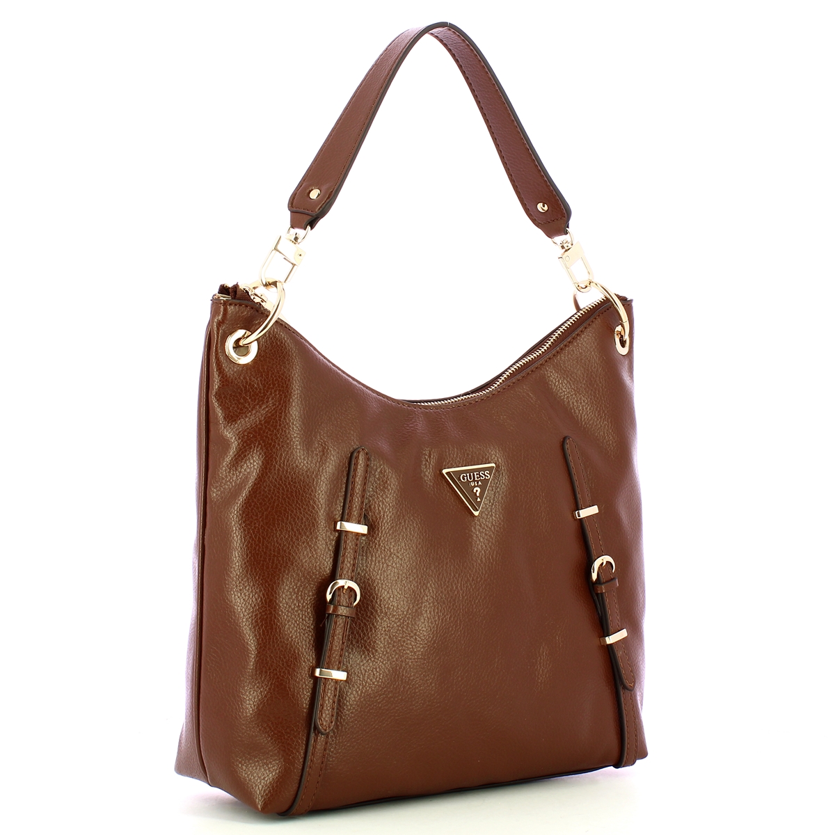 Guess Hobo Bag Levia Large Chocolate - 2