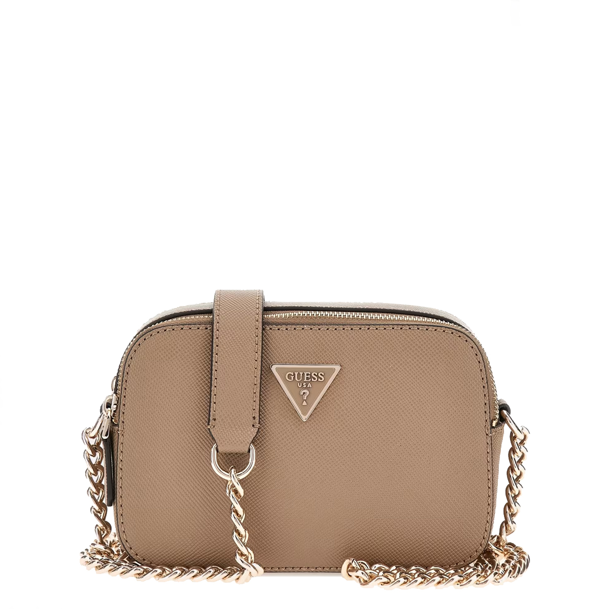 Guess Camera Bag Noelle Dark Taupe - 1 Guess Camera Bag Noelle Dark Taupe - 1
