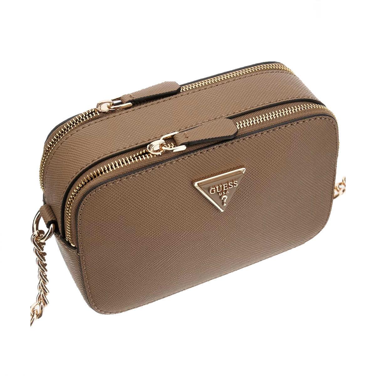 Guess Camera Bag Noelle Dark Taupe - 4 Guess Camera Bag Noelle Dark Taupe - 4