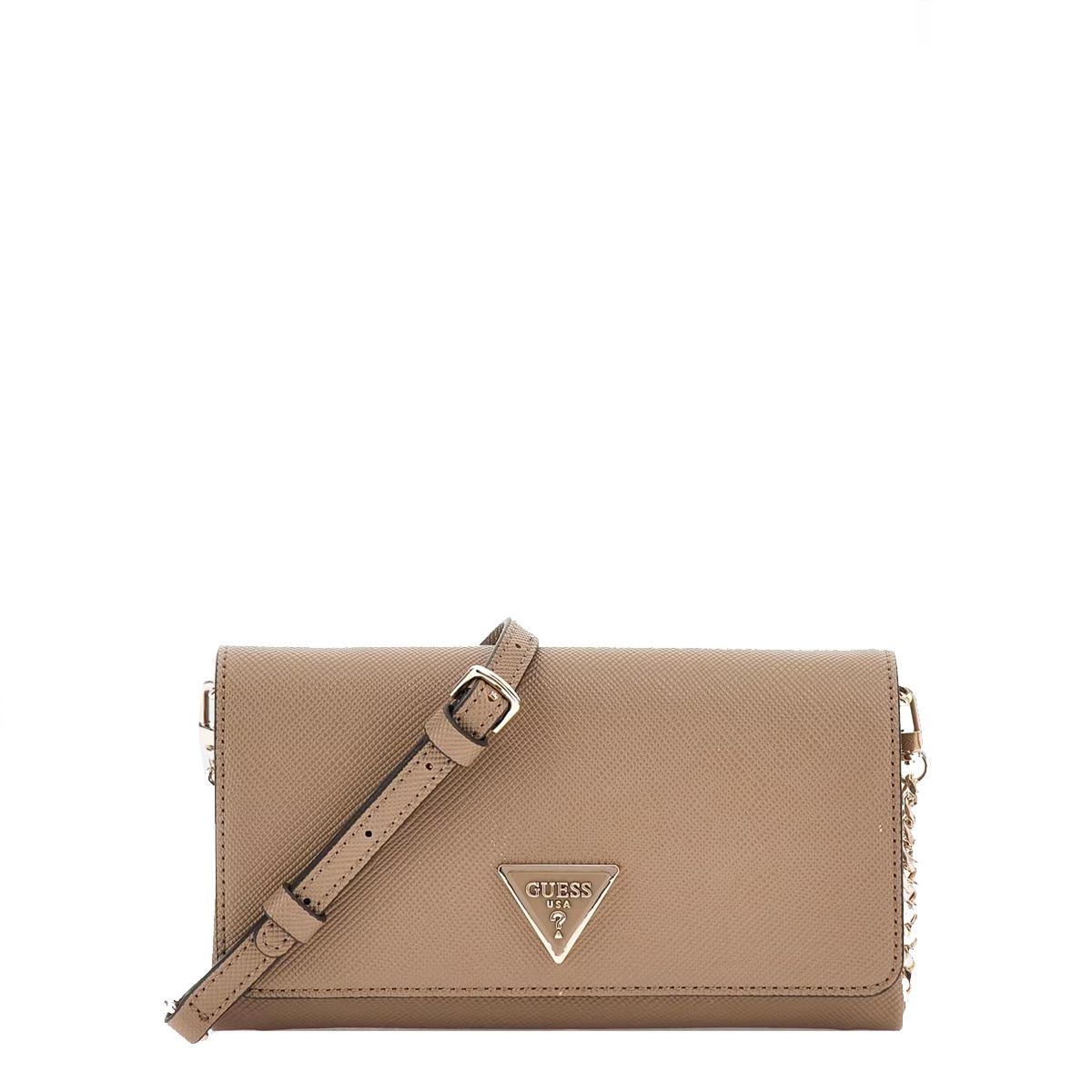 Guess Clutch Noelle Dark Taupe - 1 Guess Clutch Noelle Dark Taupe - 1