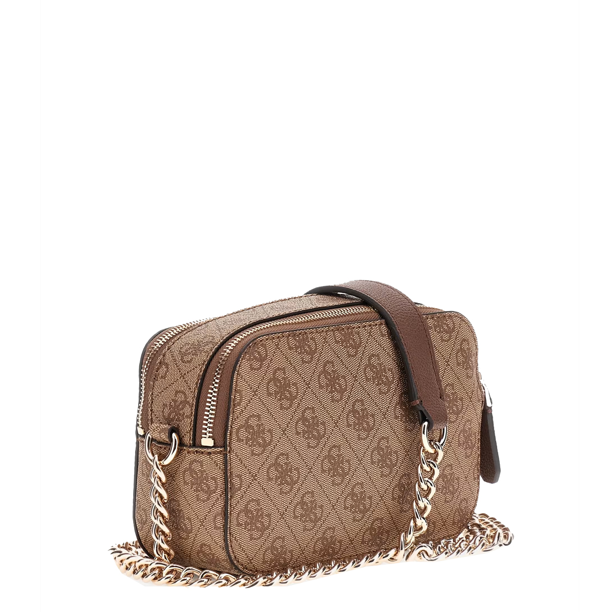 Guess Camera Bag Noelle Latte Logo Brown - 2 Guess Camera Bag Noelle Latte Logo Brown - 2