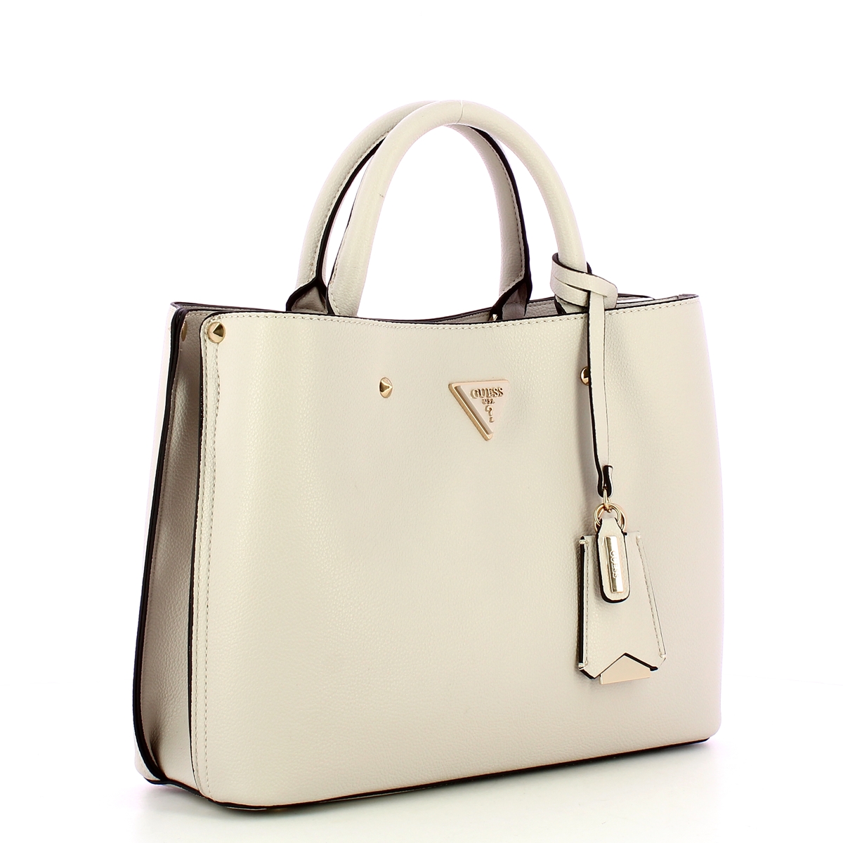 Guess Borsa a mano Meridian con borchie Ivory - 2 Guess Borsa a mano Meridian con borchie Ivory - 2