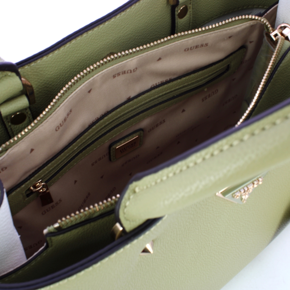 Guess Meridian Sage Handbag with studs - 5 Guess Meridian Sage Handbag with studs - 5