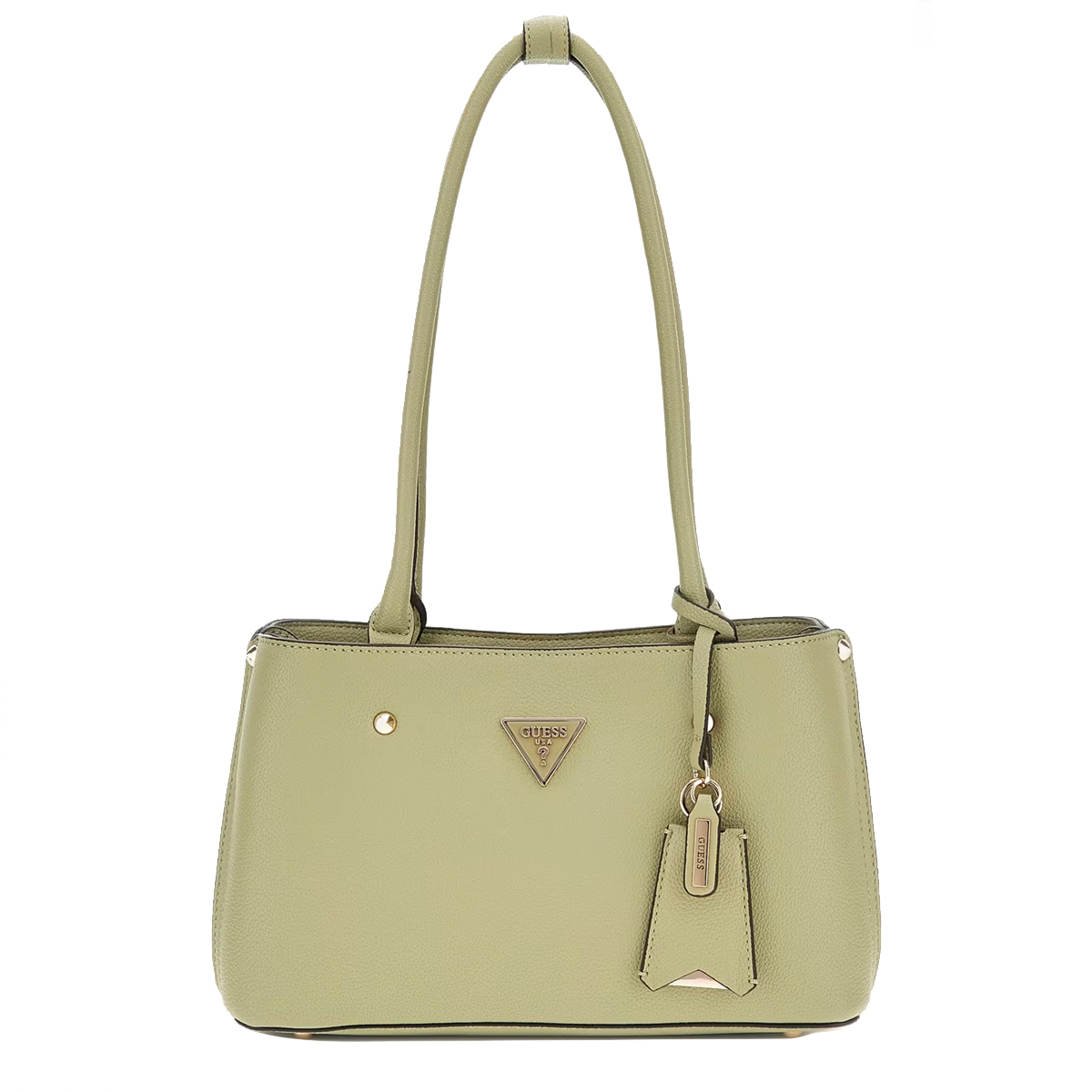 Guess Borsa a spalla Meridian borchie Sage - 1 Guess Borsa a spalla Meridian borchie Sage - 1