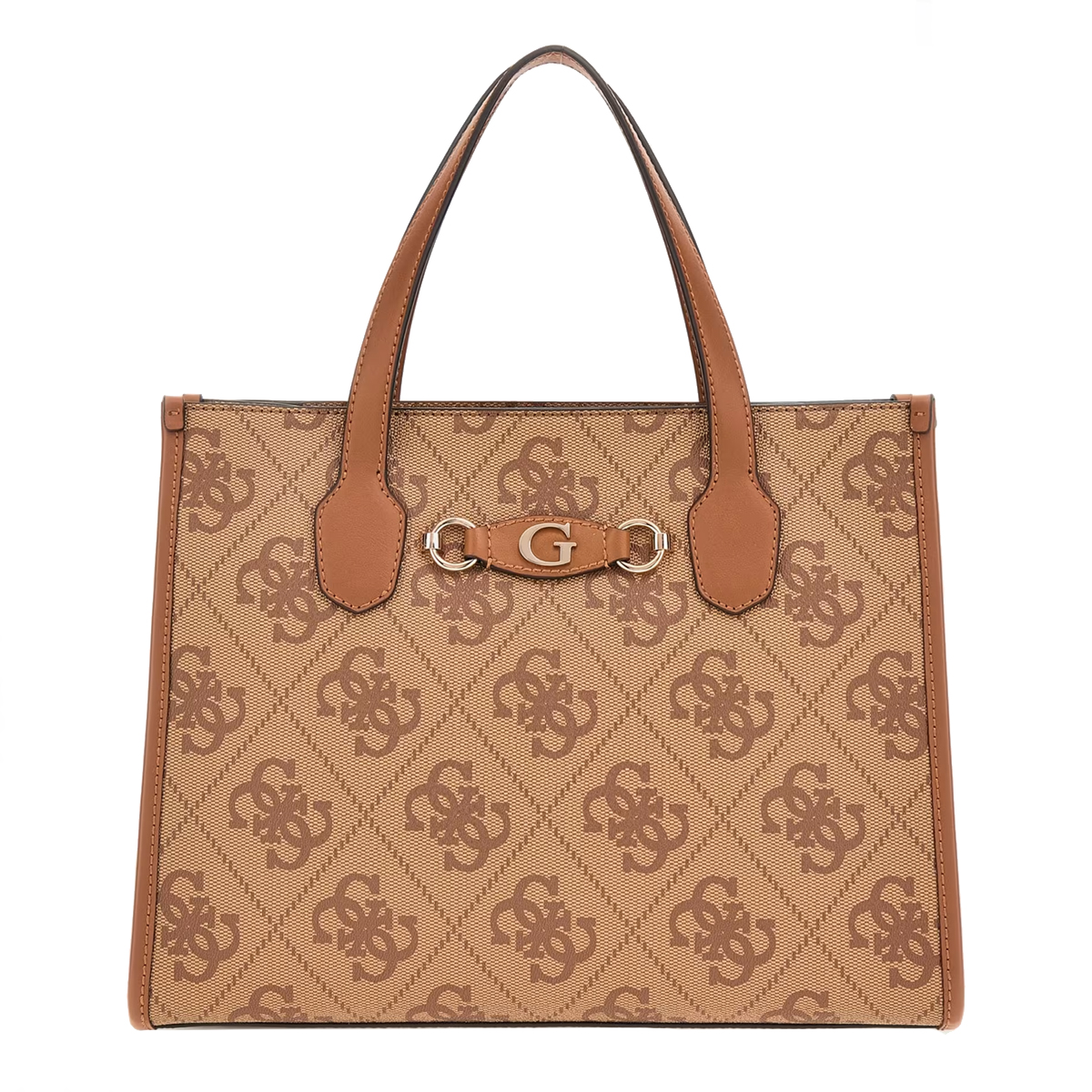 Guess Borsa a mano Izzy 4G Logo Latte Logo - 1