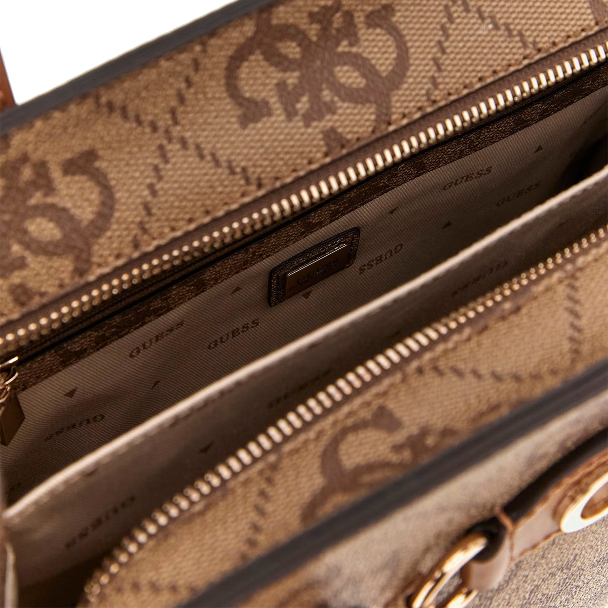 Guess Borsa a mano Izzy 4G Logo Latte Logo - 3